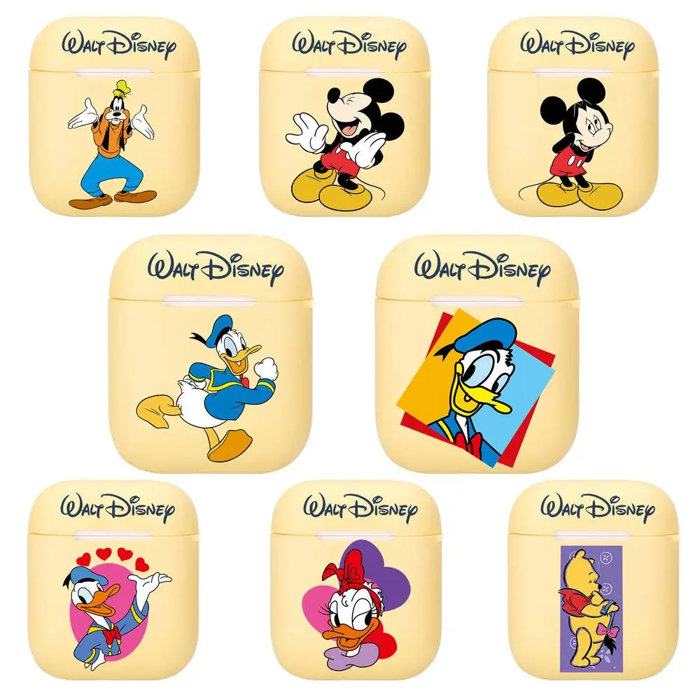 Disney Cartoon Character Donald Duck Minnie Mickey Mouse Silicone Case For Apple Airpods 1/2 Cover Protective Earphone Case Head
Disney Cartoon Character Donald Duck Minnie Mickey Mouse Silicone Case For Apple Airpods 1/2 Cover Protective Earphone Case Head