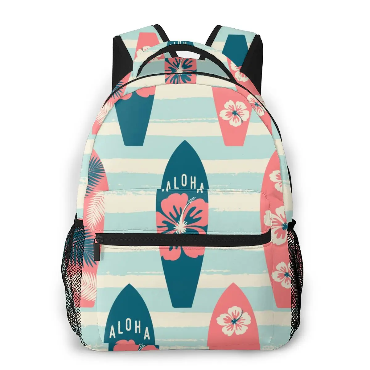 2020 Travel Backpacks Hawaii Surfboards Blue White Stripes Girl Backpack For Women Large Capacity School Bag For Teenage
2020 Travel Backpacks Hawaii Surfboards Blue White Stripes Girl Backpack For Women Large Capacity School Bag For Teenage