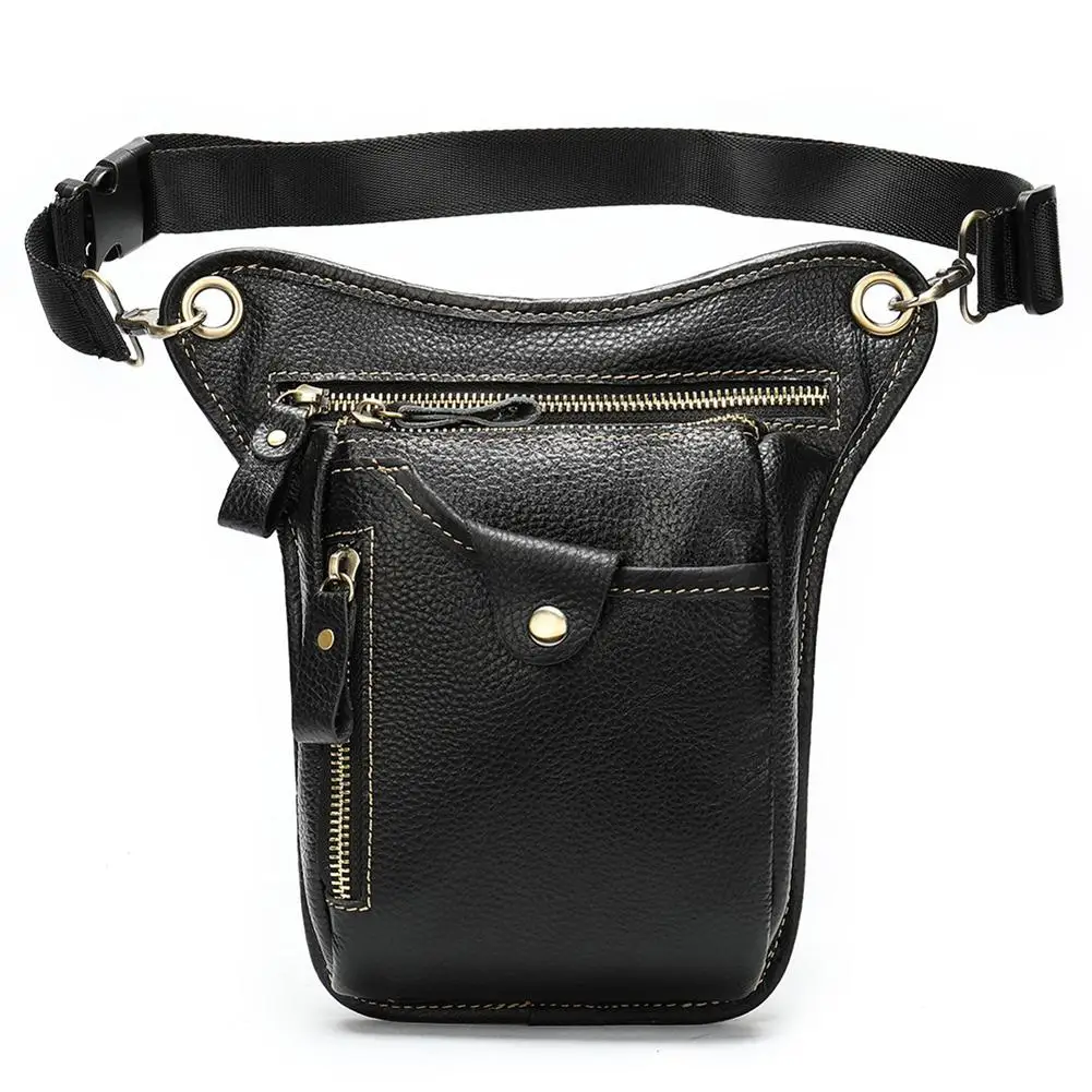 Leather Outdoor Multi-function Running Bag Diagonal Cross-legged Motorcycle Waist Pack Messenger Shoulder Drop Leg Bag
Leather Outdoor Multi-function Running Bag Diagonal Cross-legged Motorcycle Waist Pack Messenger Shoulder Drop Leg Bag