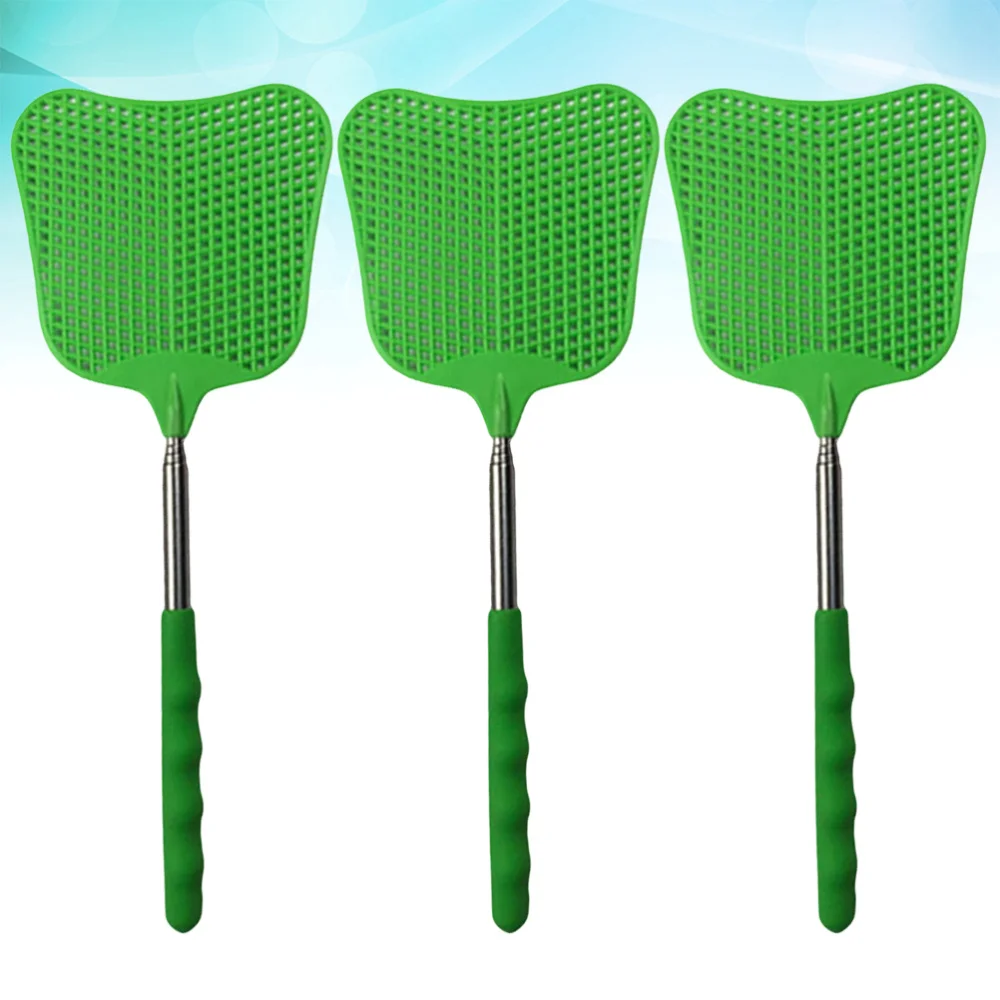 3pcs Palm-leaf Fan Shape Multifunctional Mosquito Flyswatter with A Stretch Stainless Steel Handle for Home(Red)
3pcs Palm-leaf Fan Shape Multifunctional Mosquito Flyswatter with A Stretch Stainless Steel Handle for Home(Red)