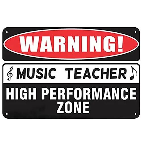 Free Pintree Original Retro Design Waring Music Teacher Tin Metal Signs Wall Art | Thick Tinplate Print Poster Wall Decoration f
Free Pintree Original Retro Design Waring Music Teacher Tin Metal Signs Wall Art | Thick Tinplate Print Poster Wall Decoration f