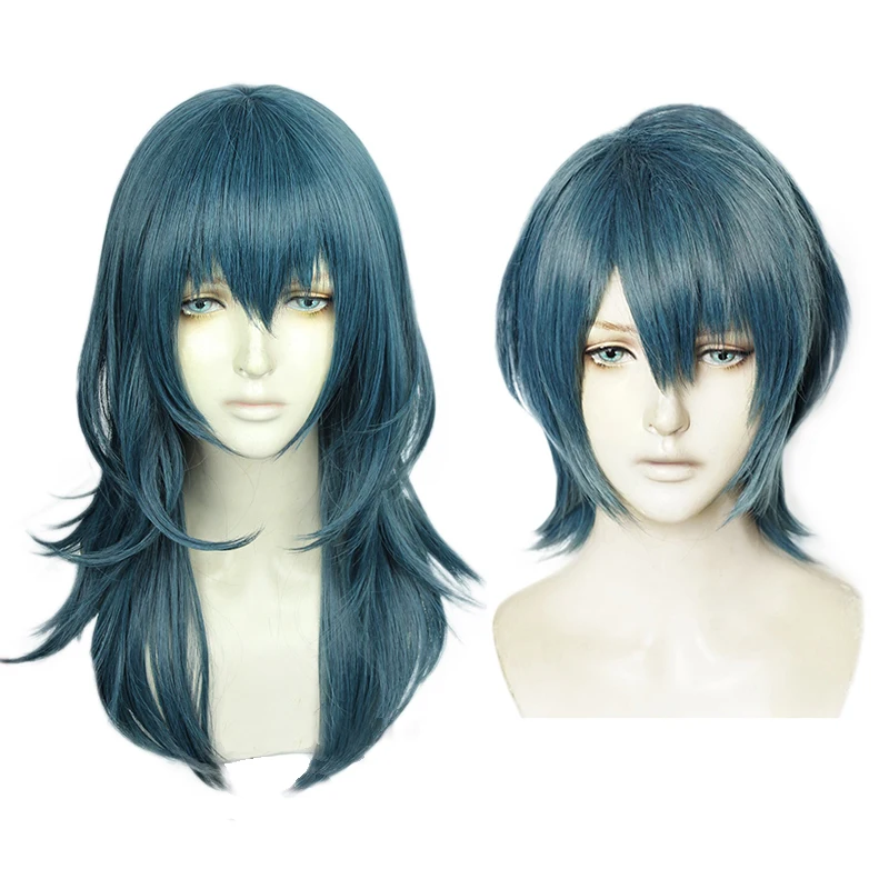 

Fire Emblem: ThreeHouses Byleth Wig Cosplay Costume Heat Resistant Synthetic Hair Men Women Halloween Party Wigs