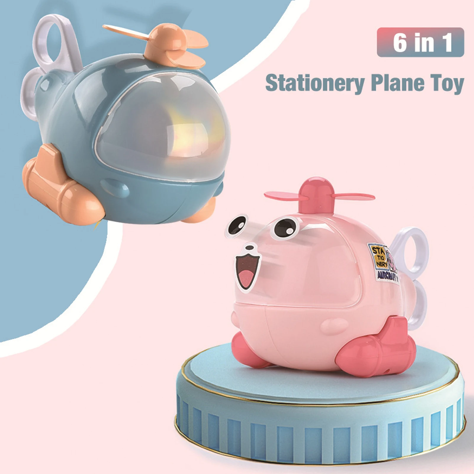 Stationery Small Airplane Toy Multifunctional Disassembly Stationery Box Children's Day Cartoon School Supplies Gift
Stationery Small Airplane Toy Multifunctional Disassembly Stationery Box Children's Day Cartoon School Supplies Gift