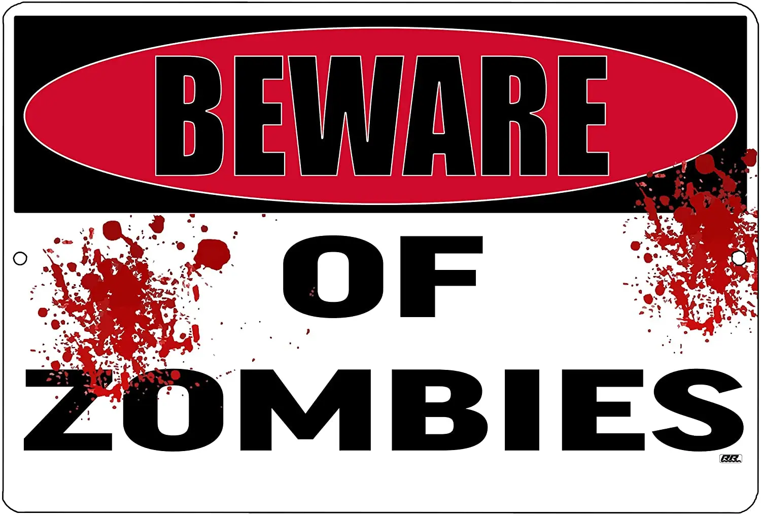 Beware of Zombies Home Work Office Metal Tin Sign Wall Decor Bar Man Cave Warning
Beware of Zombies Home Work Office Metal Tin Sign Wall Decor Bar Man Cave Warning