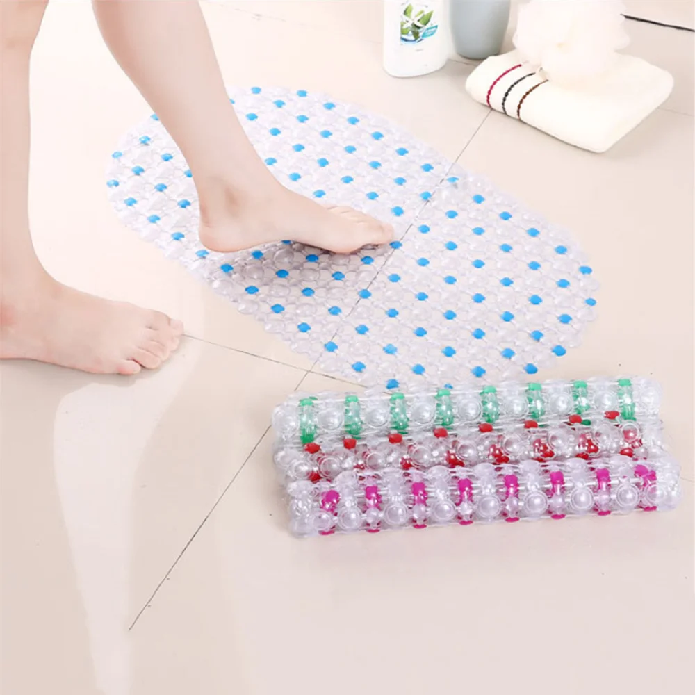 1pc Rectangle PVC Anti-skid Bath Mats Soft Shower Bathroom Massage Mat Suction Cup Non-slip Bathtub Carpet Large Size
1pc Rectangle PVC Anti-skid Bath Mats Soft Shower Bathroom Massage Mat Suction Cup Non-slip Bathtub Carpet Large Size