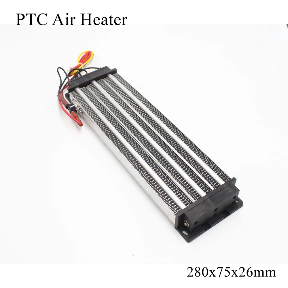 280x75x26mm 220V 2000W PTC Heater Ceramic Thermistor Air Heating Mini Outdoor Heaters Induction Aquarium Water Car Film Plate
280x75x26mm 220V 2000W PTC Heater Ceramic Thermistor Air Heating Mini Outdoor Heaters Induction Aquarium Water Car Film Plate