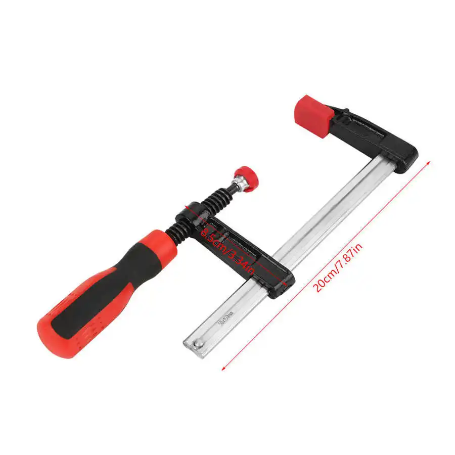 4Pcs Heavy Duty F Clamps Woodworking Bar Clips Quick Slide DIY Hand Tool Kit 50*150mm Woodworking Clamps
4Pcs Heavy Duty F Clamps Woodworking Bar Clips Quick Slide DIY Hand Tool Kit 50*150mm Woodworking Clamps