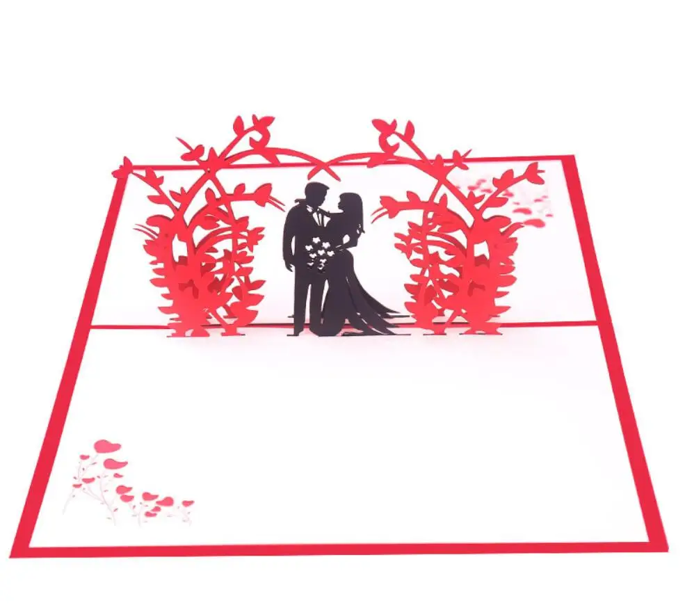 10pcs Handmade Kirigami Origami Heart Bride&groom 3D Greeting Cards Invitation card For Christmas Wedding Birthday Party Gift
10pcs Handmade Kirigami Origami Heart Bride&groom 3D Greeting Cards Invitation card For Christmas Wedding Birthday Party Gift