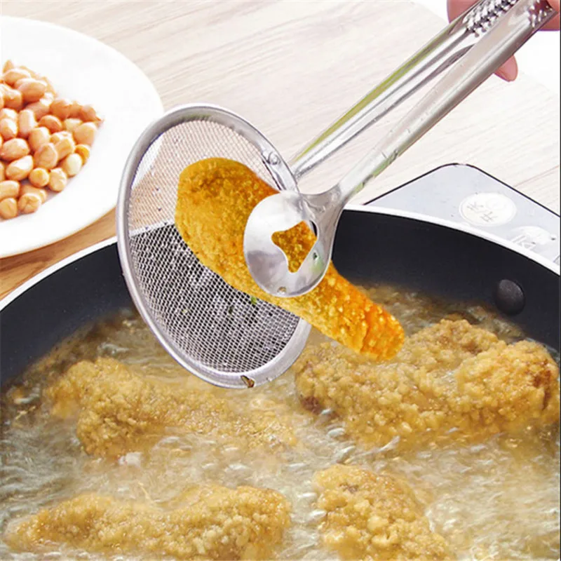 1pcs Kitchen Accessories Stainless Steel Fried Food Fishing Oil Scoop Kitchen Gadget and Barbecue Brush for Kitchen Tools Home-S
1pcs Kitchen Accessories Stainless Steel Fried Food Fishing Oil Scoop Kitchen Gadget and Barbecue Brush for Kitchen Tools Home-S