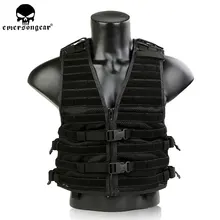Emersongear Duty Tactical Vest Service Modular Chest Rig For Outdoor Shooting Airsoft Hunting Body Armor Protection Lightweight