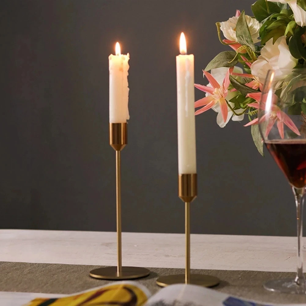 Modern And Simple Wrought Iron Candle Holder Metal Crafts Home Decoration Accessories Wedding Holiday Candle Holder Crafts 2pcs
Modern And Simple Wrought Iron Candle Holder Metal Crafts Home Decoration Accessories Wedding Holiday Candle Holder Crafts 2pcs