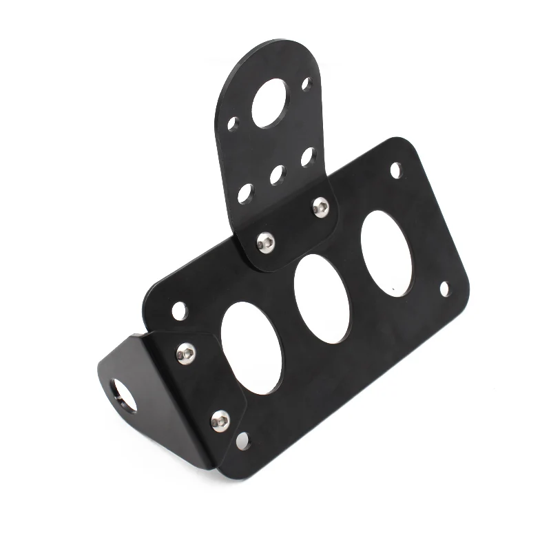 Black Universal Motorcycle Side Mounted Tail Light Frame License Plate Bracket Retro Aluminum Motorcycle Accessories
Black Universal Motorcycle Side Mounted Tail Light Frame License Plate Bracket Retro Aluminum Motorcycle Accessories