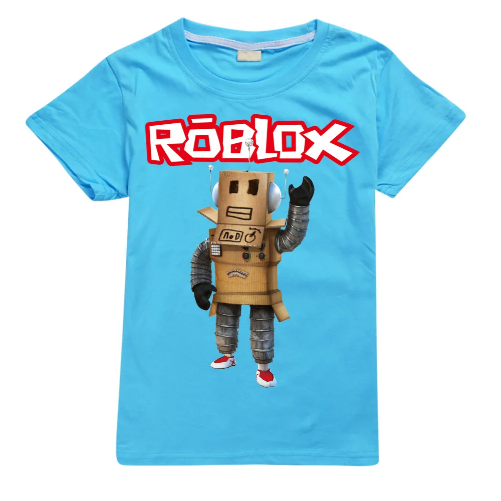 2021 New Funny Summer boys girls short-sleeved T-shirt cute Robloxing cartoon anime Kids sports tops youth children's clothing
2021 New Funny Summer boys girls short-sleeved T-shirt cute Robloxing cartoon anime Kids sports tops youth children's clothing