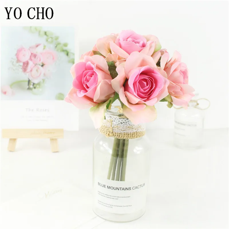 Mini Rose Artificial Silk Flowers Small Bouquet Flores Spring Wedding Home Decoration Fake Flower Corsage Mariage Accessories
Mini Rose Artificial Silk Flowers Small Bouquet Flores Spring Wedding Home Decoration Fake Flower Corsage Mariage Accessories
