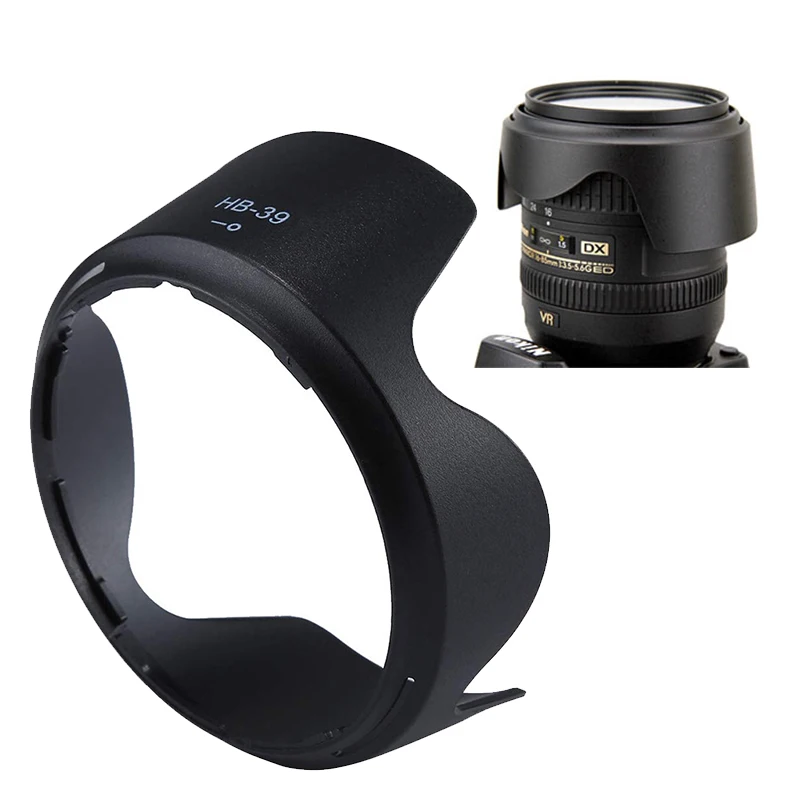 

HB-39 Lens Hood Cover Shield for Nikon AF-S DX NIKKOR 16-85mm f/3.5-5.6G ED VR