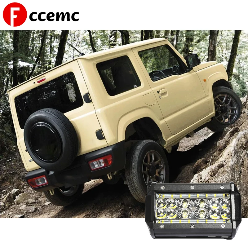 Fccemc Headlight Assessories Super Bright Waterproof 3 Rows Bar12V 24V For Off Road Trucks Tractor5inchLampDriving168WWorkCarLED
Fccemc Headlight Assessories Super Bright Waterproof 3 Rows Bar12V 24V For Off Road Trucks Tractor5inchLampDriving168WWorkCarLED