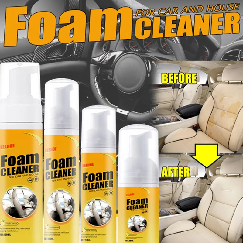 Multi-purpose Foam Cleaner Spray Multi-purpose Car Interior Cleaner Anti-Aging Protection Car Interior Home Cleaning Foam Spray
Multi-purpose Foam Cleaner Spray Multi-purpose Car Interior Cleaner Anti-Aging Protection Car Interior Home Cleaning Foam Spray