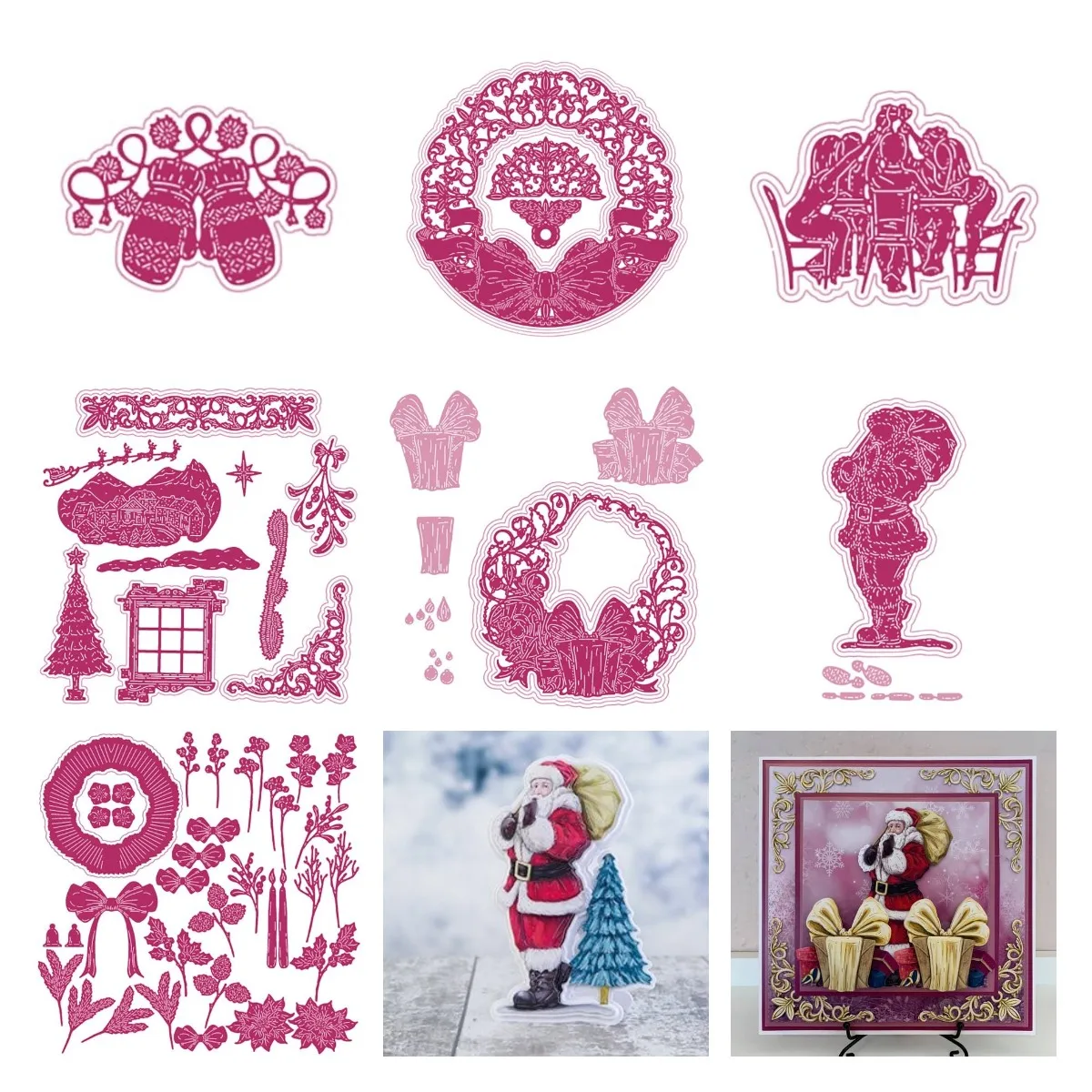 Christmas Santa Claus Flower Metal Cutting Die Scrapbook Embossed Paper Card Album Craft Template Cut Die Stencils New for 2021
Christmas Santa Claus Flower Metal Cutting Die Scrapbook Embossed Paper Card Album Craft Template Cut Die Stencils New for 2021