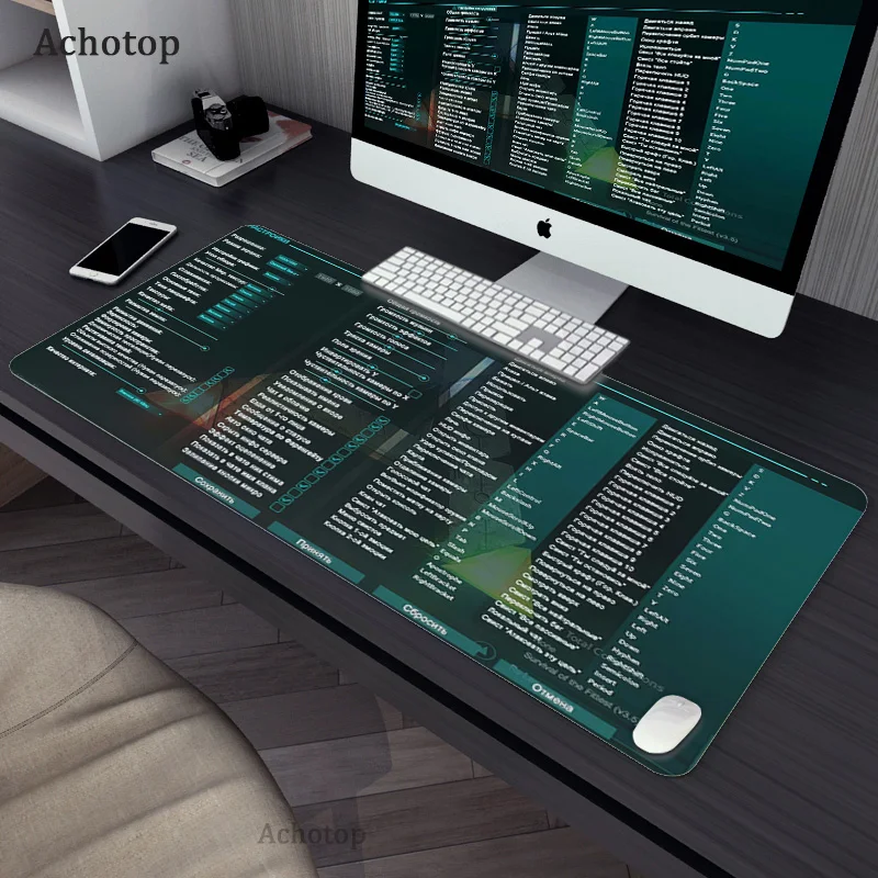 Shortcuts Extra Large Mouse Pad Big Computer Gaming Mousepad 900x400 Rubber with Locking Edge Gaming Mouse Mat PC Gamer Desk Mat
Shortcuts Extra Large Mouse Pad Big Computer Gaming Mousepad 900x400 Rubber with Locking Edge Gaming Mouse Mat PC Gamer Desk Mat