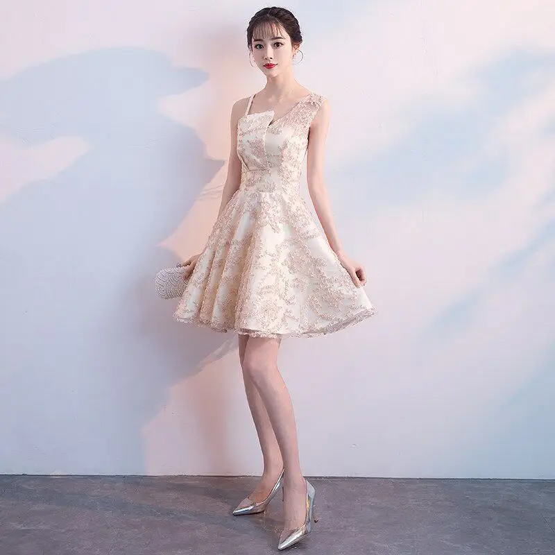 Plus Size Evening Host Short Dresses Chiffon Zipper Without Tail Simple Party Gown Soiree Sexy Formal Dress MS-0071
Plus Size Evening Host Short Dresses Chiffon Zipper Without Tail Simple Party Gown Soiree Sexy Formal Dress MS-0071