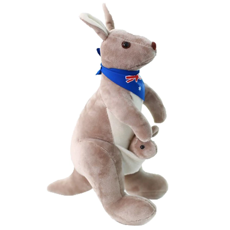 Sweet Kangaroo Stuffed Animal Soft Plush Doll Toys For Baby Kids (Blue) | Игрушки и хобби