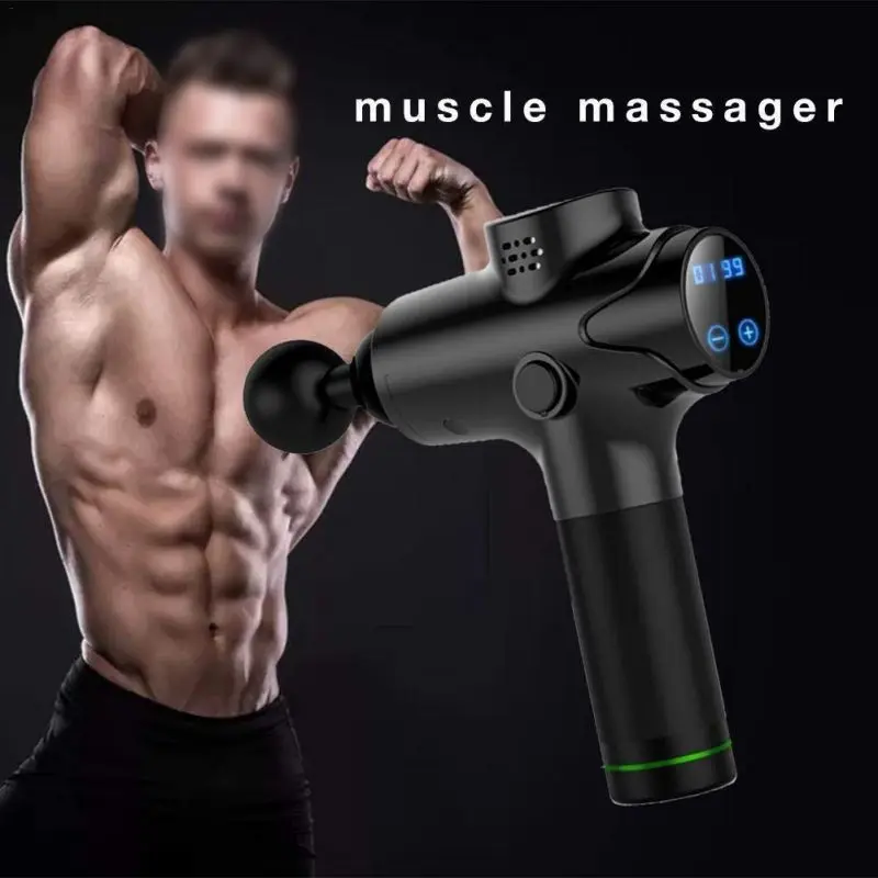 Portable Gym Fitness Fascia Gun Body Relaxation Massage Machine Muscle Training Relax Integrated Equipment for Men Women
Portable Gym Fitness Fascia Gun Body Relaxation Massage Machine Muscle Training Relax Integrated Equipment for Men Women