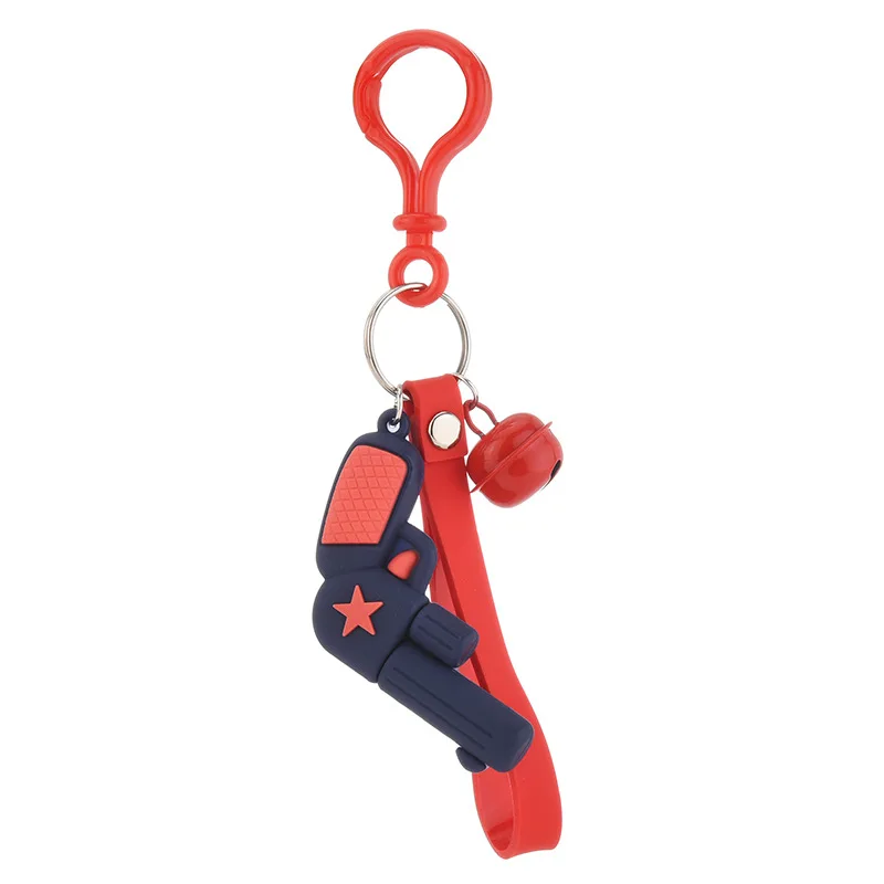 Silicone Simulation Creative Pistol Keychain Cartoon Anime Cute Toy Bag Car Bell Pendant Couple Gift Fashion Key Ring Accessorie
Silicone Simulation Creative Pistol Keychain Cartoon Anime Cute Toy Bag Car Bell Pendant Couple Gift Fashion Key Ring Accessorie