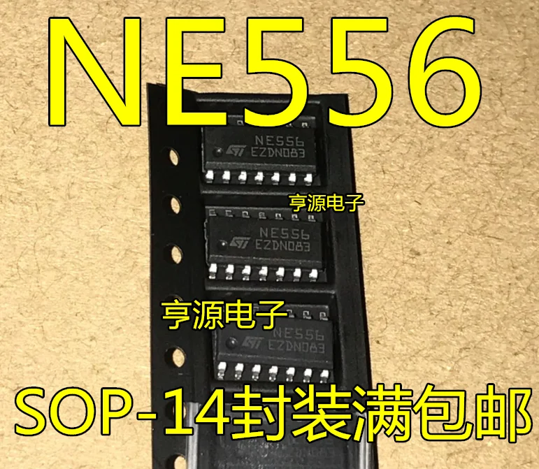 5 шт./лот NE556 NE556DR NE556DT лапками углублением SOP-14
5 шт./лот NE556 NE556DR NE556DT лапками углублением SOP-14