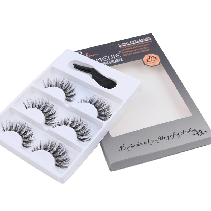 3D Natural False Eyelashes with Tweezer Kit Handmade Soft Cross Messy Fake Lashes Makeup Lash Extension Beauty Tools Faux Cils
3D Natural False Eyelashes with Tweezer Kit Handmade Soft Cross Messy Fake Lashes Makeup Lash Extension Beauty Tools Faux Cils