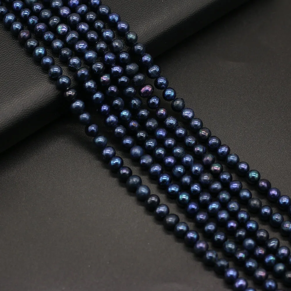 Natural Freshwater Black Pearl Round Loose Spacer Beads For Jewelry Making DIY Charms Bracelet Necklace Earring Accessories 36cm
Natural Freshwater Black Pearl Round Loose Spacer Beads For Jewelry Making DIY Charms Bracelet Necklace Earring Accessories 36cm