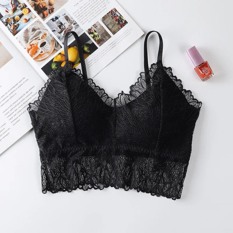 Linbaiway Women Sexy Lace Bra Female Push Up Seamless Bralette Tube Tops Plus Size Wireless Lingerie Underwear Girls Brassieres 
Linbaiway Women Sexy Lace Bra Female Push Up Seamless Bralette Tube Tops Plus Size Wireless Lingerie Underwear Girls Brassieres