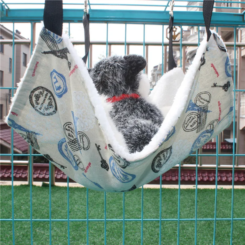 Animal Stripe Small Pet Nest Hammock Guinea Pig Cat Universal Hanging Nest Hamster Cage Warm Hammock
Animal Stripe Small Pet Nest Hammock Guinea Pig Cat Universal Hanging Nest Hamster Cage Warm Hammock