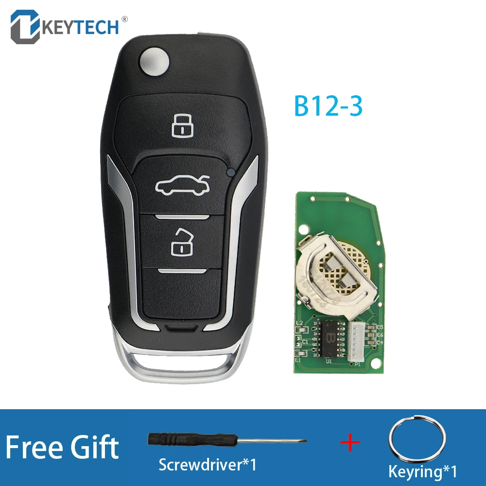 OkeyTech Universal KEYDIY B Series KD Remote Control B12-3 3Buttons For KD900 KD900+ KD200 URG200 Mini KD For Ford Style
OkeyTech Universal KEYDIY B Series KD Remote Control B12-3 3Buttons For KD900 KD900+ KD200 URG200 Mini KD For Ford Style