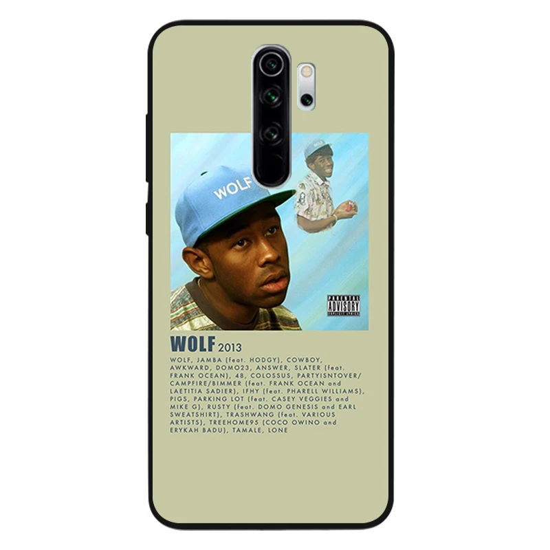 Черный силиконовый мягкий чехол с Тайлером the creator Golf IGOR bees для телефона Redmi 9 8 6 7A