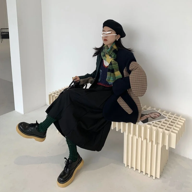 Fashion British Small Leather Shoes Female Spring New Retro Thick-soled Big-toed Shoes All-match Comfortable Lace-up Women Shoes
Fashion British Small Leather Shoes Female Spring New Retro Thick-soled Big-toed Shoes All-match Comfortable Lace-up Women Shoes