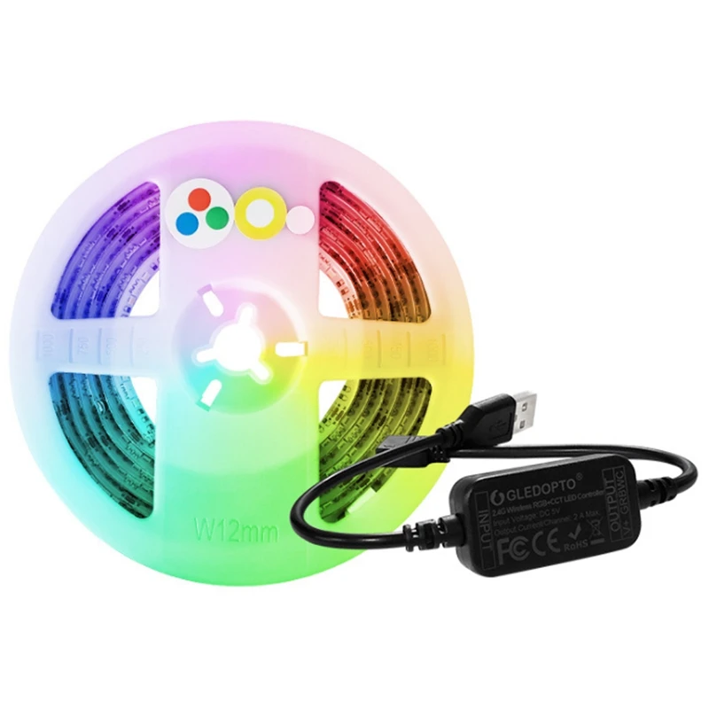 TOP GLEDOPTO USB LED Strip RGBCCT TV Background 2M Smart Stripe Tape Zigbee Mini Controller Work with Amazon Alexa Echo Plus
TOP GLEDOPTO USB LED Strip RGBCCT TV Background 2M Smart Stripe Tape Zigbee Mini Controller Work with Amazon Alexa Echo Plus
