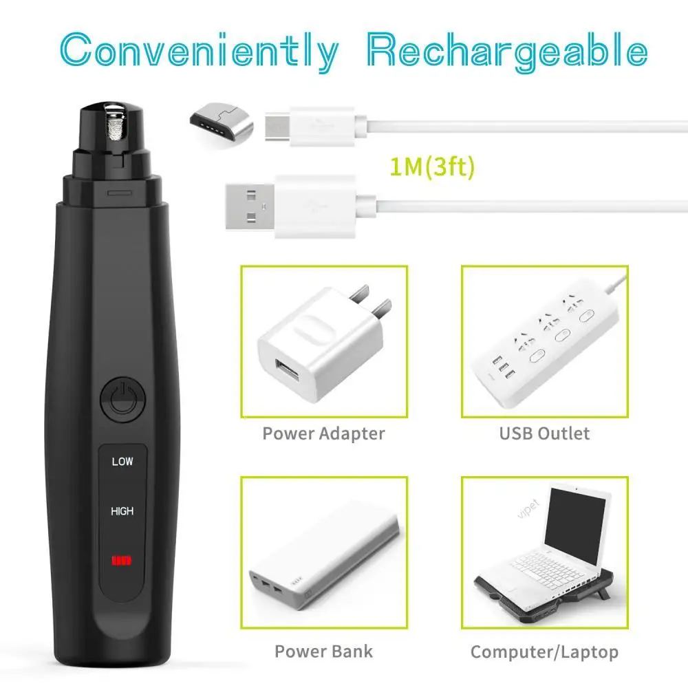 2-Speed Dog Cat Nail Grinder Dog Nail Manicure Cat Dog Nail Scissors USB Rechargeable Pet Nail Grooming Dog Supply Cat Supply
2-Speed Dog Cat Nail Grinder Dog Nail Manicure Cat Dog Nail Scissors USB Rechargeable Pet Nail Grooming Dog Supply Cat Supply