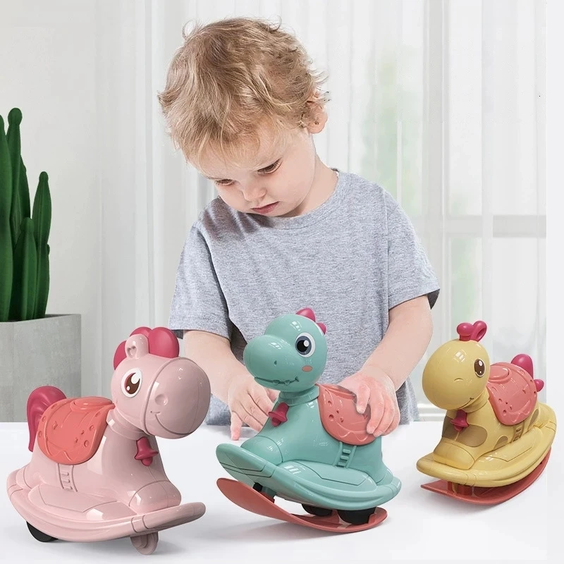 2-in-1 Baby Toy Press Car Push-Slide Shake Small Dinosaur Kindergarten Gift Little Rocking Horse Inertial Pull Back Car Toys
2-in-1 Baby Toy Press Car Push-Slide Shake Small Dinosaur Kindergarten Gift Little Rocking Horse Inertial Pull Back Car Toys