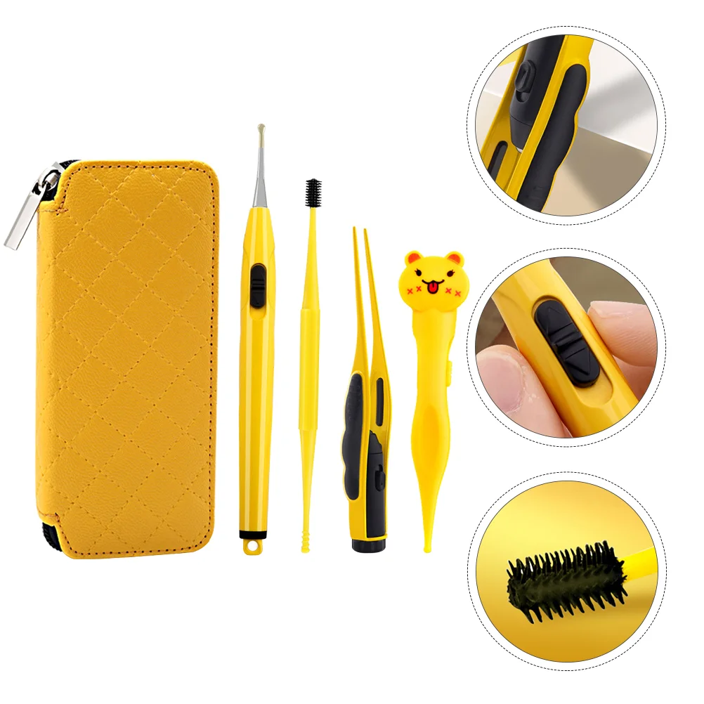 Инструмент для удаления ушного воска, 4 шт., средство для чистки ушей, средство для удаления ушного воска с подсветкой
Инструмент для удаления ушного воска, 4 шт., средство для чистки ушей, средство для удаления ушного воска с подсветкой