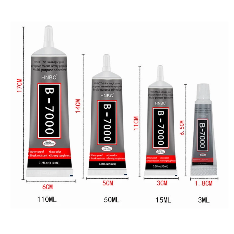 B7000 Glue 15/50/110 ML Multifunctional Mobile Phone Screen Repair Transparent Glue High-waterproof Hand Drill DIY Jewelry Glue
B7000 Glue 15/50/110 ML Multifunctional Mobile Phone Screen Repair Transparent Glue High-waterproof Hand Drill DIY Jewelry Glue