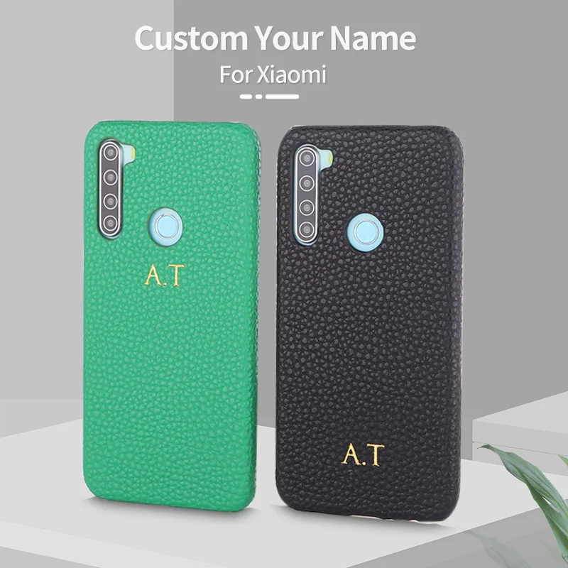 Personalized Initial Name Pebble Leather Phone Case For MI 8 9 Redmi Note 7 8 Pro Luxury Custom Letters Phone Funda Coque
Personalized Initial Name Pebble Leather Phone Case For MI 8 9 Redmi Note 7 8 Pro Luxury Custom Letters Phone Funda Coque