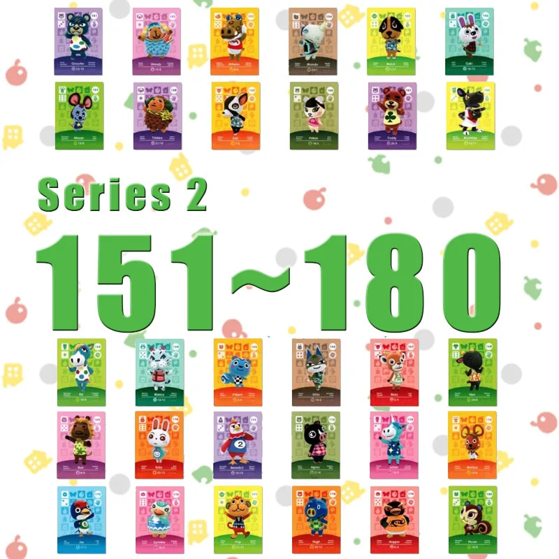 NTAG215 NFC Printing Card Work for Games Series 2 (151 to 180)
NTAG215 NFC Printing Card Work for Games Series 2 (151 to 180)