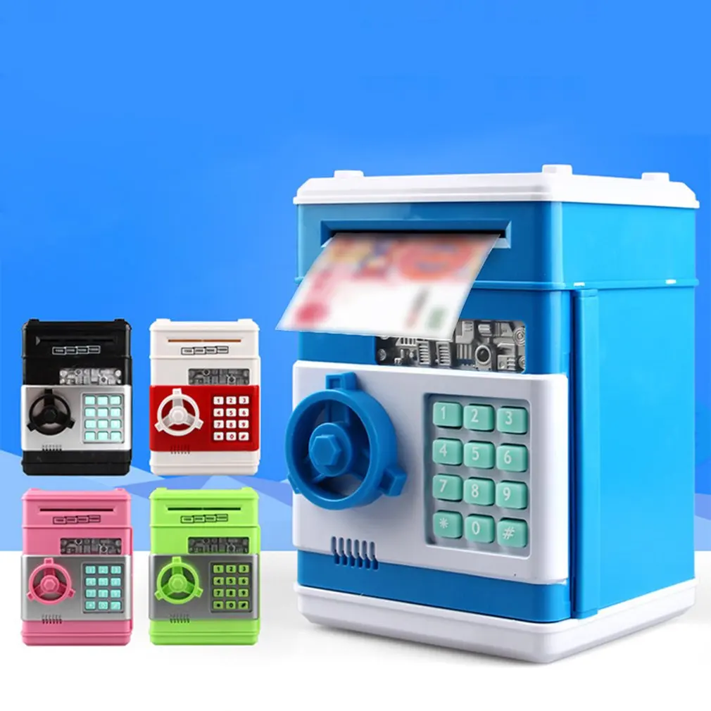 1 Pcs For Children Password Piggy Bank Roll Money Entrance Password Unlocking Function Enough Space Beautiful Music 
1 Pcs For Children Password Piggy Bank Roll Money Entrance Password Unlocking Function Enough Space Beautiful Music