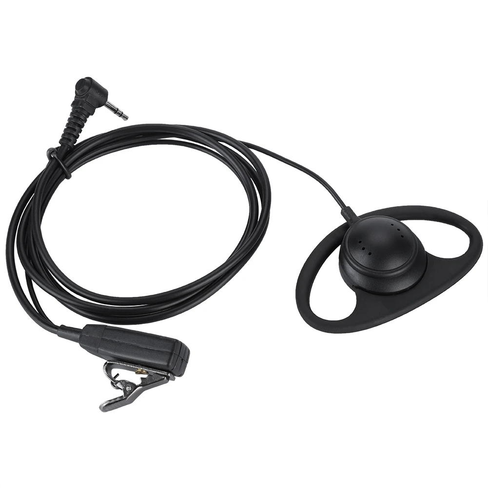 2.5mm Plug D Type Security Earhook Headset Earphone for Motorola Radios with PTT Button
2.5mm Plug D Type Security Earhook Headset Earphone for Motorola Radios with PTT Button