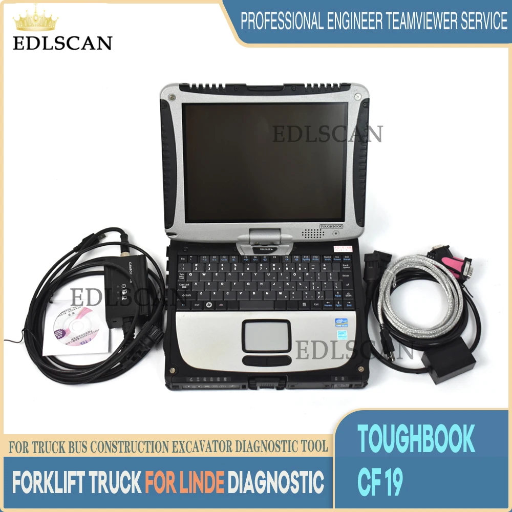 CF 19/CF C2 Laptop Forklift scanner for linde truck doctor cable for linde canbox doctor diagnostic scanner tool
CF 19/CF C2 Laptop Forklift scanner for linde truck doctor cable for linde canbox doctor diagnostic scanner tool