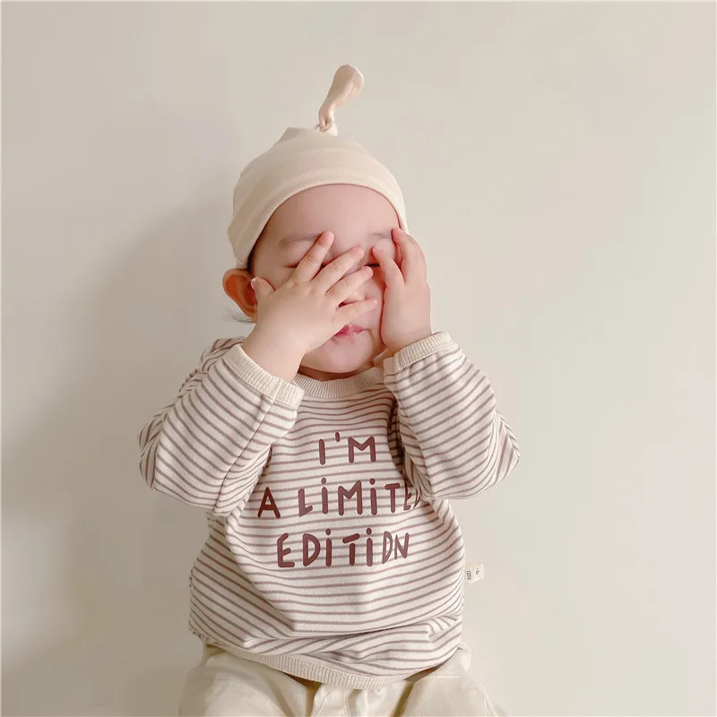 2021 Autumn Baby Girls Boys Long Sleeve Cotton T-Shirt Fashion Korean Casual Tops Tee Children Clothing Kids Pullover Hoodies
2021 Autumn Baby Girls Boys Long Sleeve Cotton T-Shirt Fashion Korean Casual Tops Tee Children Clothing Kids Pullover Hoodies