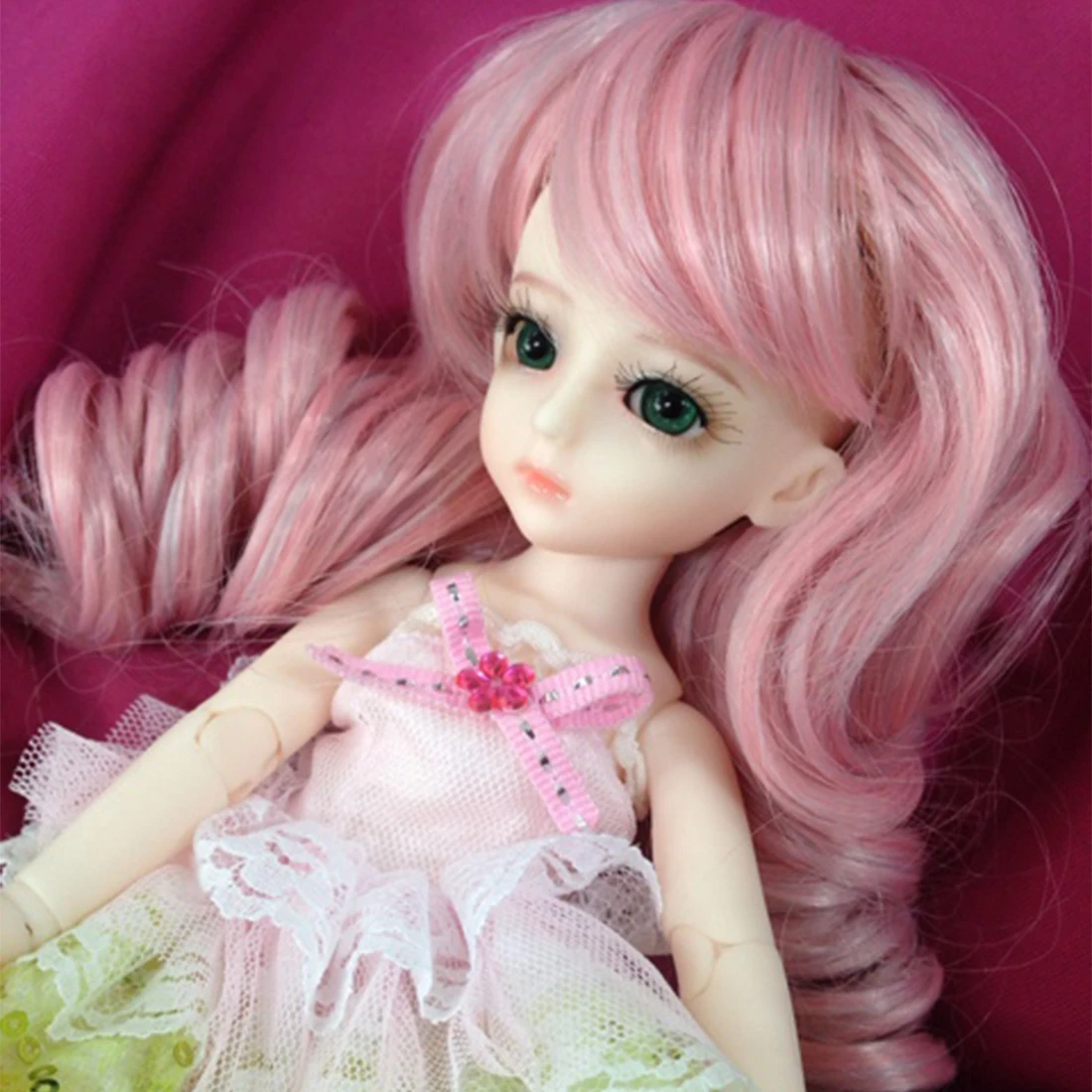 modikerbjd Mint Color Neat Bang Long Straight Hair Wig for 1/6 1/3 1/4 BJD Dolls - No doll
modikerbjd Mint Color Neat Bang Long Straight Hair Wig for 1/6 1/3 1/4 BJD Dolls - No doll