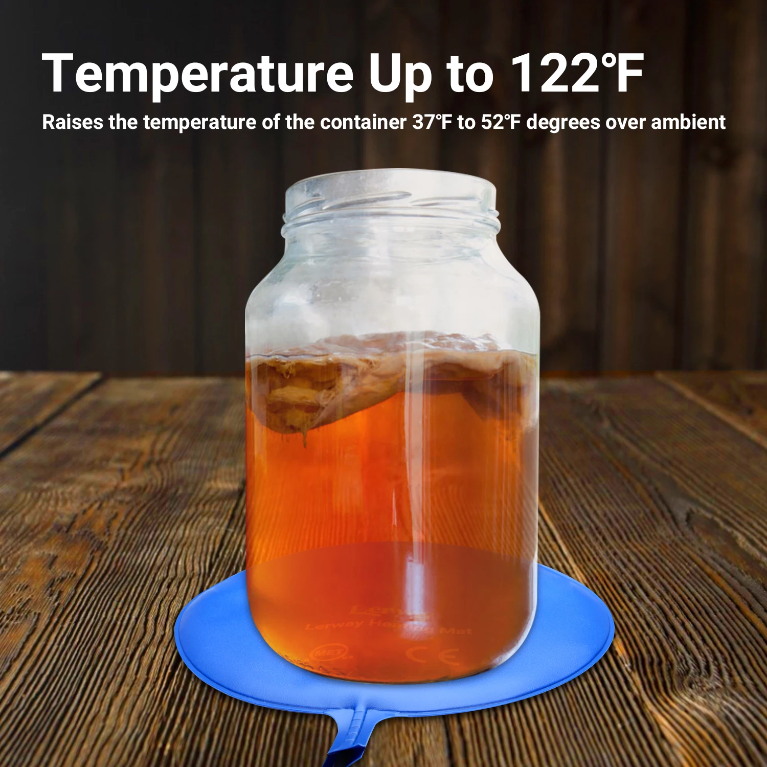 Lerway Fermentation Heating Pad 25W Removable Warm Hydroponic Heat Mat for Seedlings Plant Germination Brewing Reptiles IP64
Lerway Fermentation Heating Pad 25W Removable Warm Hydroponic Heat Mat for Seedlings Plant Germination Brewing Reptiles IP64