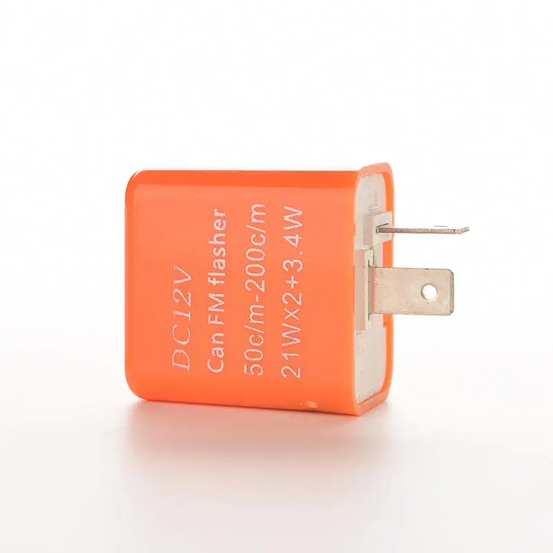 2 Pins 50c/m-200c/m Motor LED Flasher Relay Fix 12V Flash Speed Adjustable Motorcycle Turn Light Signal Indicator Resistor
2 Pins 50c/m-200c/m Motor LED Flasher Relay Fix 12V Flash Speed Adjustable Motorcycle Turn Light Signal Indicator Resistor