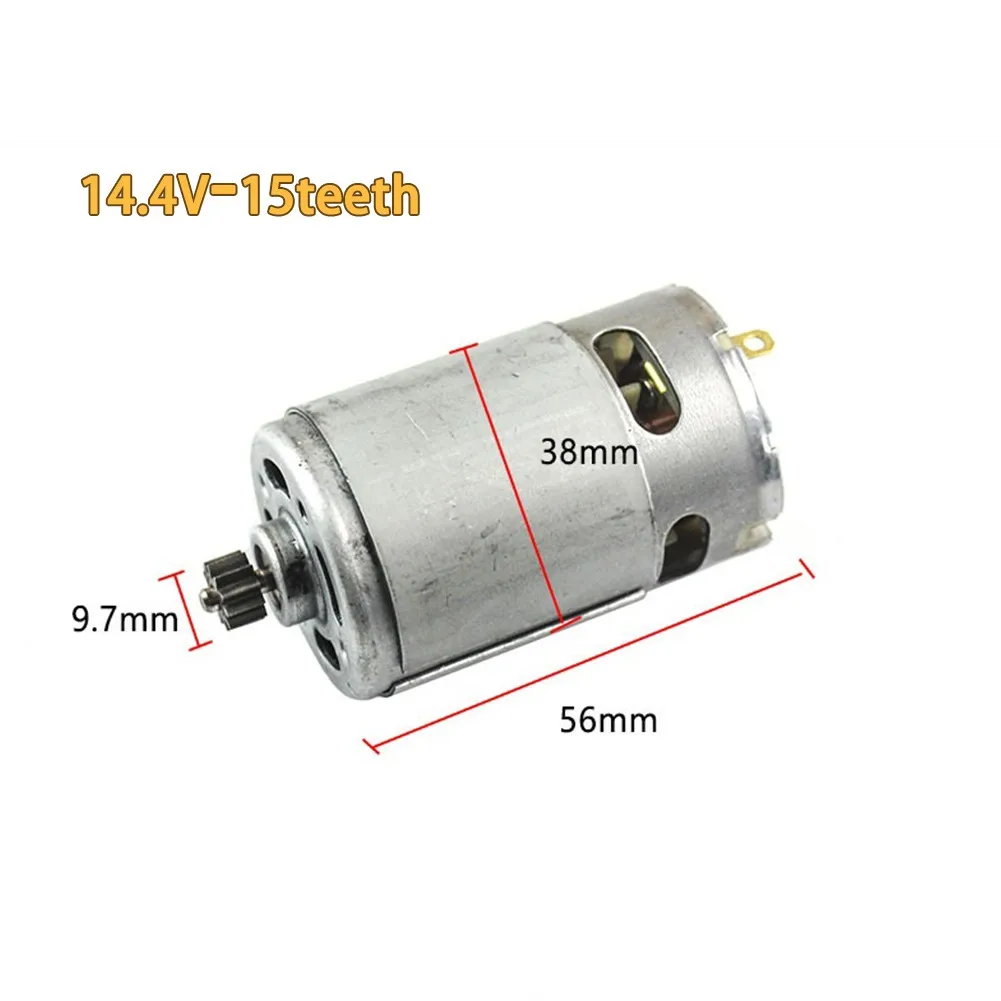 DC RS550 Motor 13/15teeth Replace For BOSCH Cordless Drill Screwdriver TSR1080-2-LI GSR120LI 12V 14.4V Power Tool Accessories
DC RS550 Motor 13/15teeth Replace For BOSCH Cordless Drill Screwdriver TSR1080-2-LI GSR120LI 12V 14.4V Power Tool Accessories
